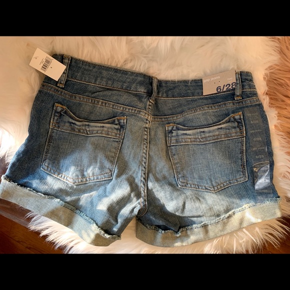 Distressed Denim Shorts - Picture 2 of 2